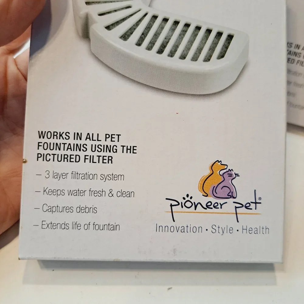Pioneer Pet Fountain Filter Replacements #3002 Two Packs of Three Each NIB